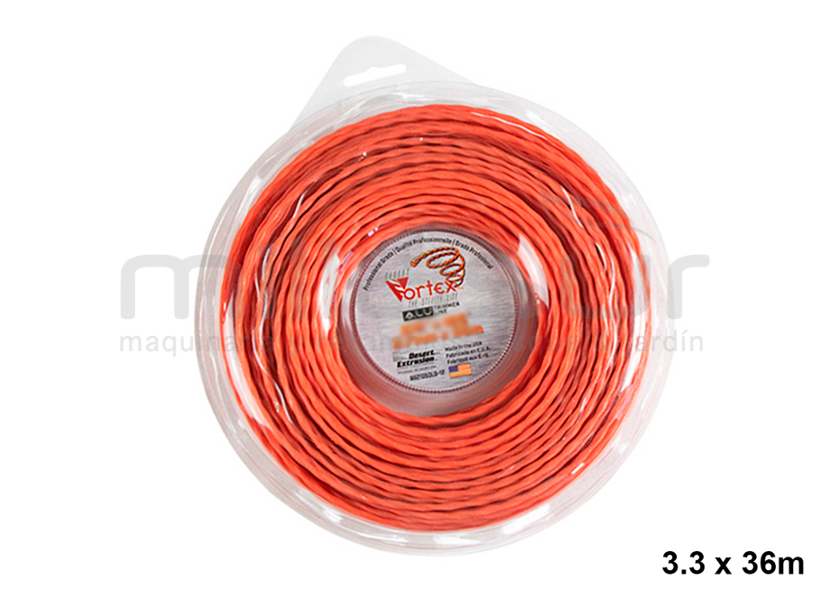 VORTEX - Filo Di Nylon Copolimero Per Lavori Pesanti, 70 Metri, Diametro 2,40 Mm
